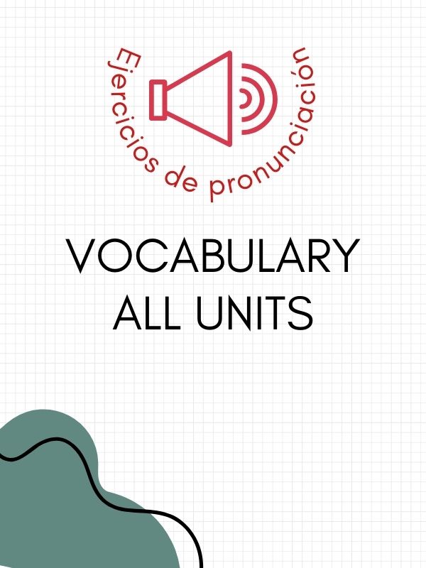 Vocabulary Units 1-4 from the Foundation Course