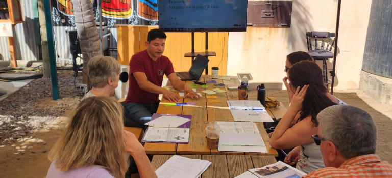 Spanish Conversation Class at The Roadhouse in Cabo 5